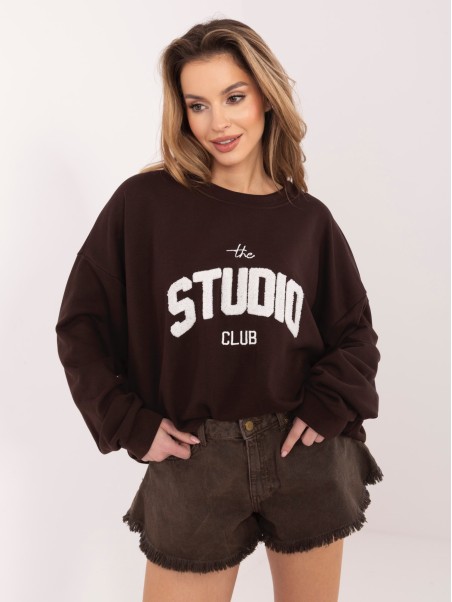 Bluza-RV-BL-A1182.46-ciemny brązowy