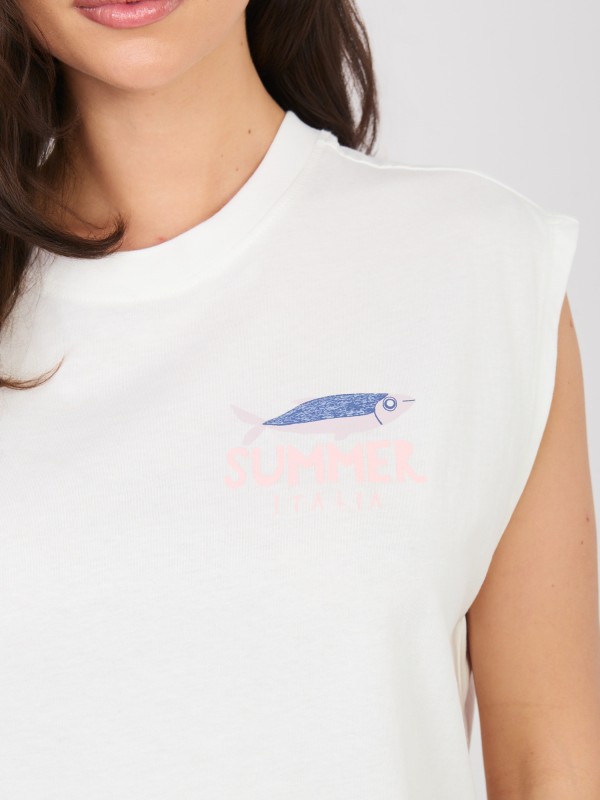 T-shirt-D12022M02769B-biały