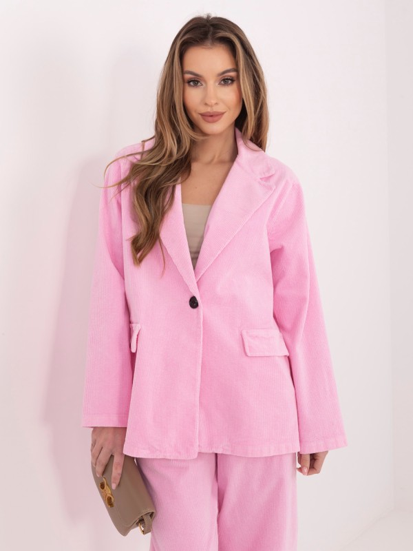 Švarkas-IT-MA-FL9958.90-šviesiai rožinis