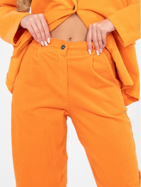 Spodnie-IT-SP-FL8916.13-pomarańczowy