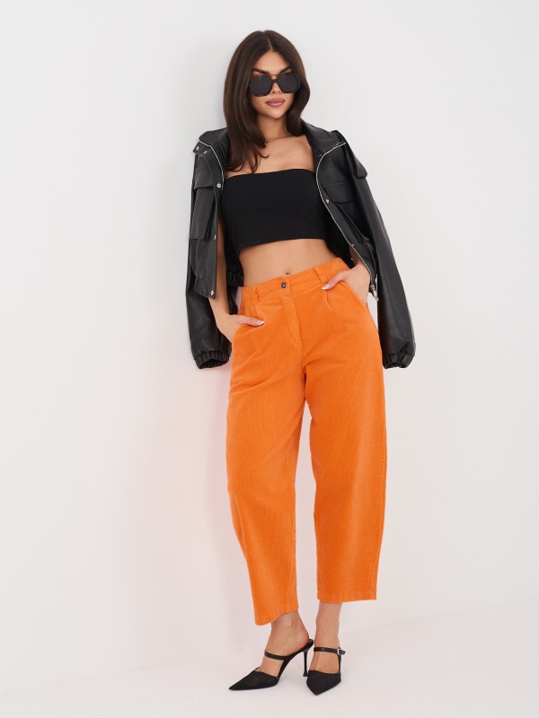 Kelnės-IT-SP-FL8916.13-oranžinės