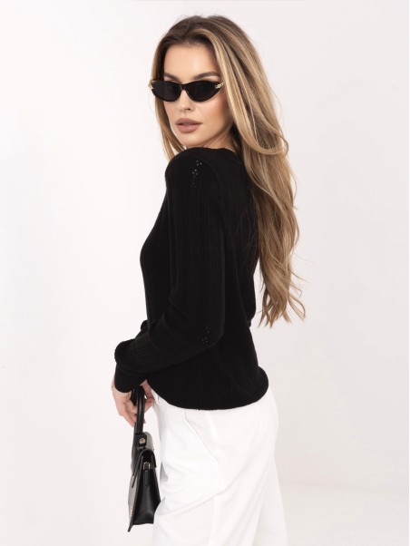 Sweter-D90186AK90993A-czarny