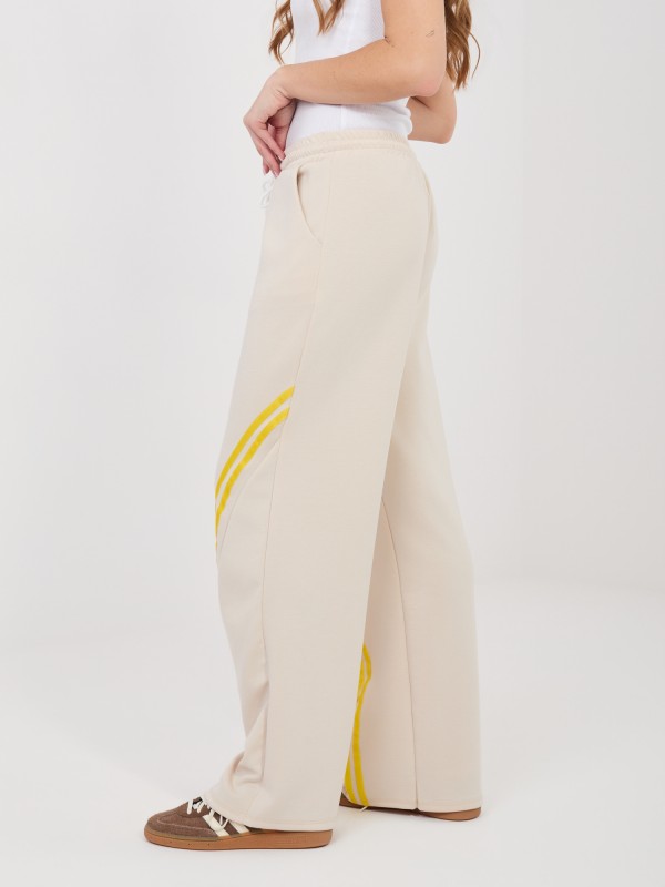 Sportinės kelnės-IT-DR-22168.66-smėlinės