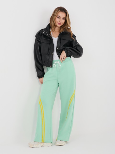 Sportinės kelnės-IT-DR-22168.66-mėtos spalvos 2