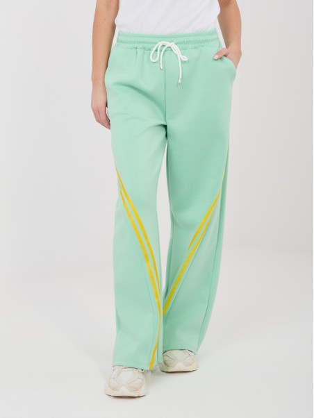 Sportinės kelnės-IT-DR-22168.66-mėtos spalvos