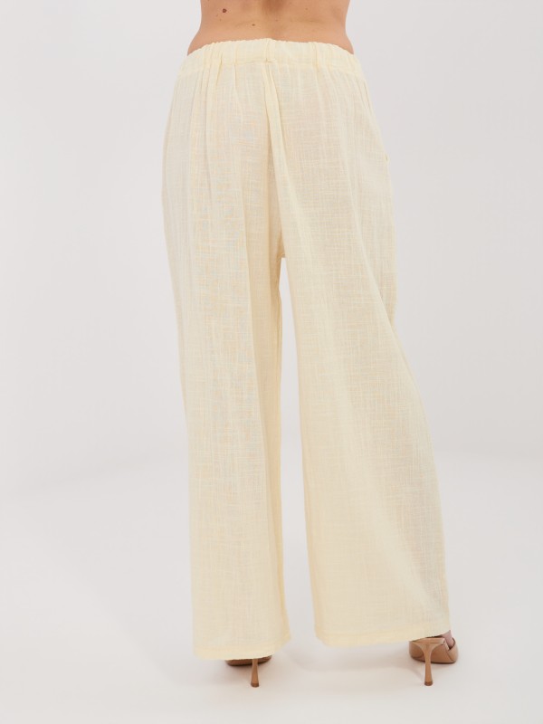 Kelnės-IT-SP-2873.02-šviesiai geltonos