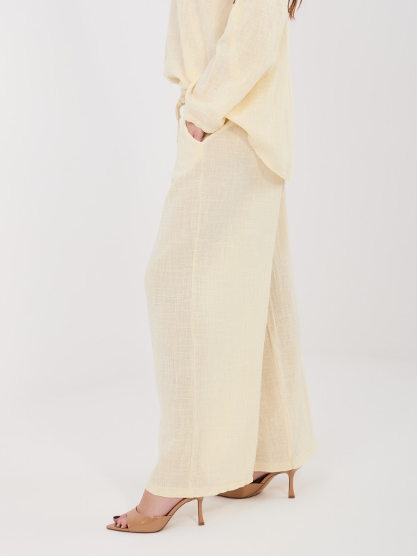 Kelnės-IT-SP-2873.02-šviesiai geltonos