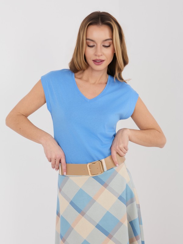 Marškinėliai-D12041AH02570C-mėlyni