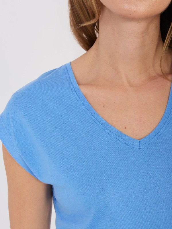 Marškinėliai-D12041AH02570C-mėlyni