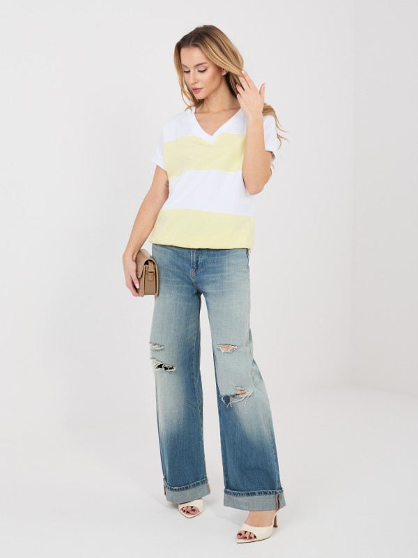 Palaidinė-RV-BZ-A1214.89-balta-geltona 2