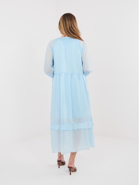 Suknelė-IT-SK-51600.19-šviesiai mėlyna