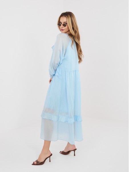 Suknelė-IT-SK-51600.19-šviesiai mėlyna