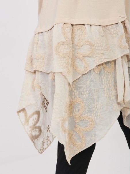 Bluzka-IT-SK-81869.54-beżowy