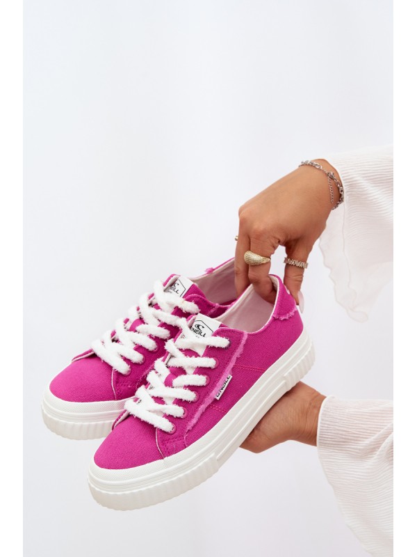 Moteriški platforminiai sportbačiai O`NEILL SPINNA C WOMEN LOW 90261009.06R fuksijos spalvos