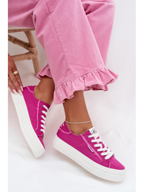 Moteriški platforminiai sportbačiai O`NEILL SPINNA C WOMEN LOW 90261009.06R fuksijos spalvos