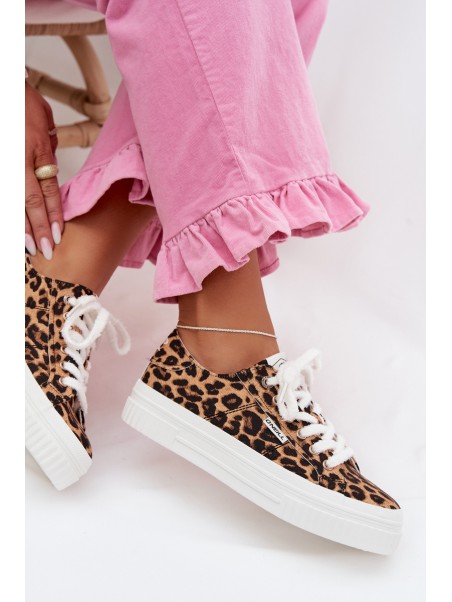 Moteriški platforminiai sportbačiai O`NEILL SPINNA C WOMEN LOW 90261009.92A Leopardo rašto