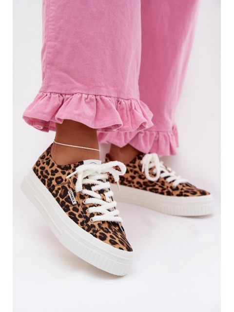 Women's Platform Sneakers O`NEILL SPINNA C WOMEN LOW 90261009.92A Leopard 2