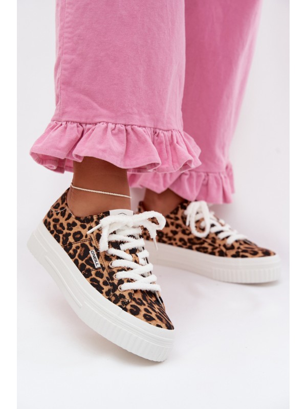 Moteriški platforminiai sportbačiai O`NEILL SPINNA C WOMEN LOW 90261009.92A Leopardo rašto