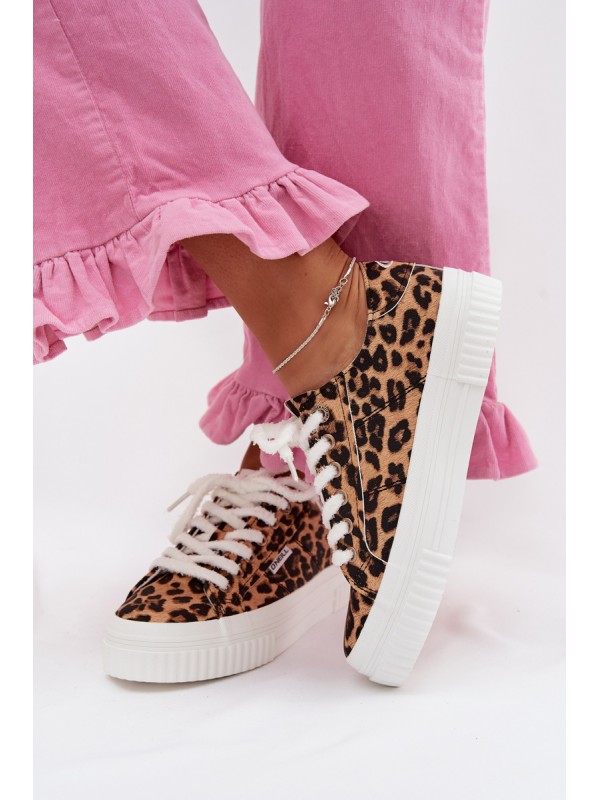 Moteriški platforminiai sportbačiai O`NEILL SPINNA C WOMEN LOW 90261009.92A Leopardo rašto
