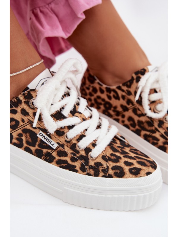 Moteriški platforminiai sportbačiai O`NEILL SPINNA C WOMEN LOW 90261009.92A Leopardo rašto