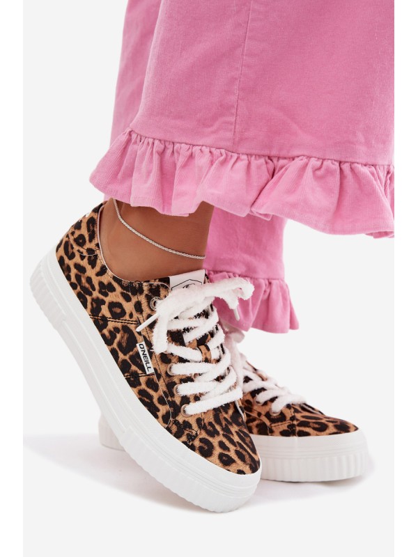Moteriški platforminiai sportbačiai O`NEILL SPINNA C WOMEN LOW 90261009.92A Leopardo rašto