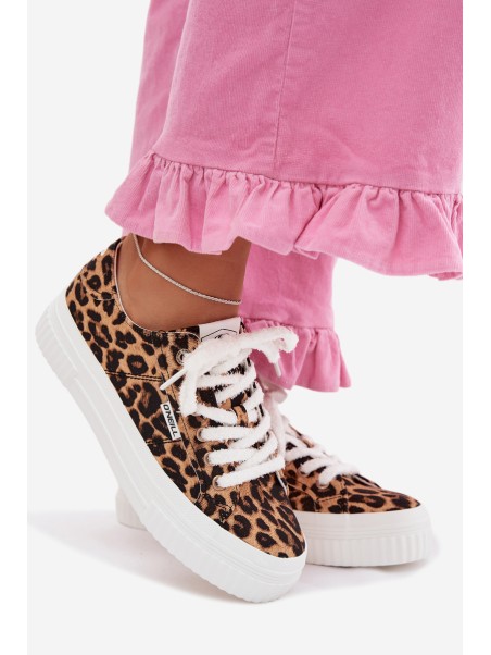 Moteriški platforminiai sportbačiai O`NEILL SPINNA C WOMEN LOW 90261009.92A Leopardo rašto
