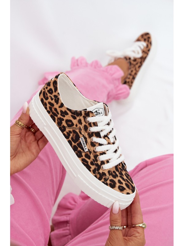 Moteriški platforminiai sportbačiai O`NEILL SPINNA C WOMEN LOW 90261009.92A Leopardo rašto