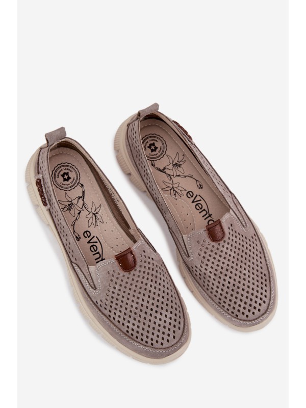 Openwork Suede Shoes Ravinette