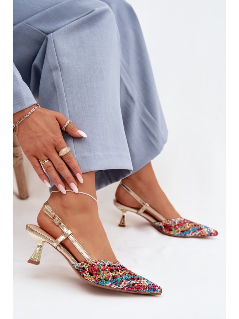 Women's Plecione Heeled Sandals Multicolored Selinae