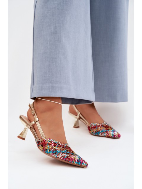 Women's Plecione Heeled Sandals Multicolored Selinae 2