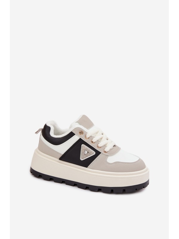 Women's Platform Sneakers Gray Florinda