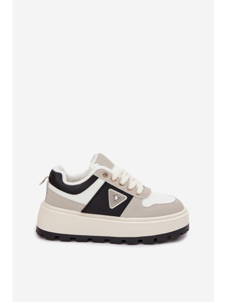 Women's Platform Sneakers Gray Florinda