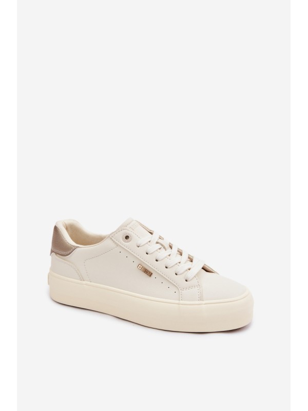 Big Star TT274806 Beige Platform Sneakers