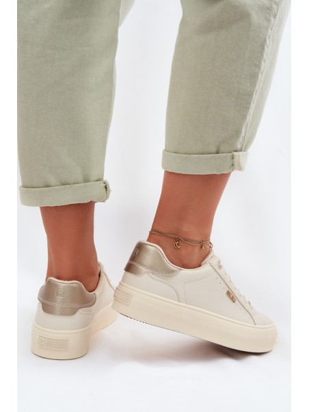 Big Star TT274806 Beige Platform Sneakers