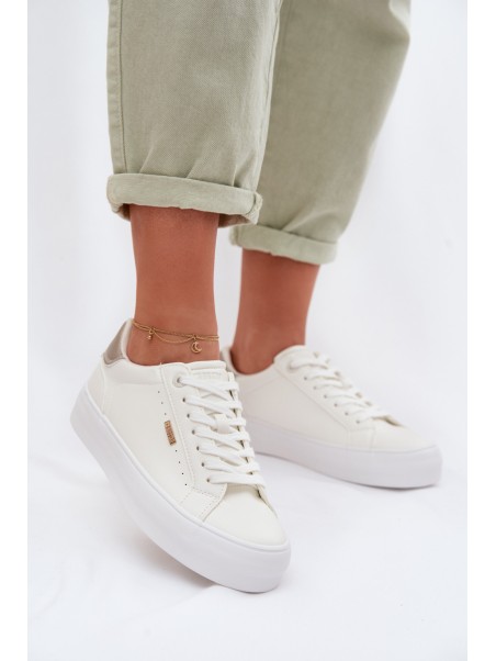 Big Star TT274805 White Platform Sneakers