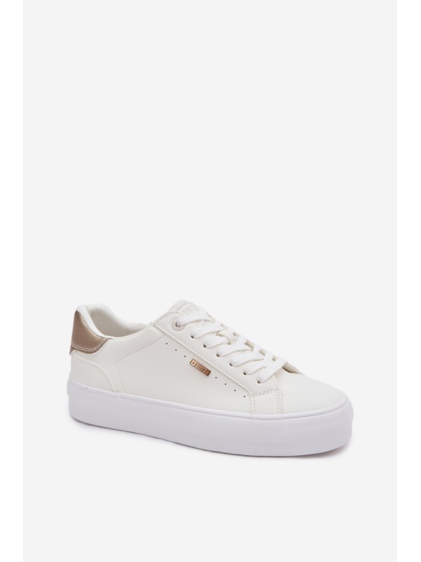 Big Star TT274805 White Platform Sneakers