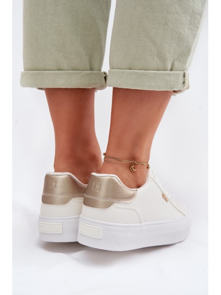 Big Star TT274805 White Platform Sneakers