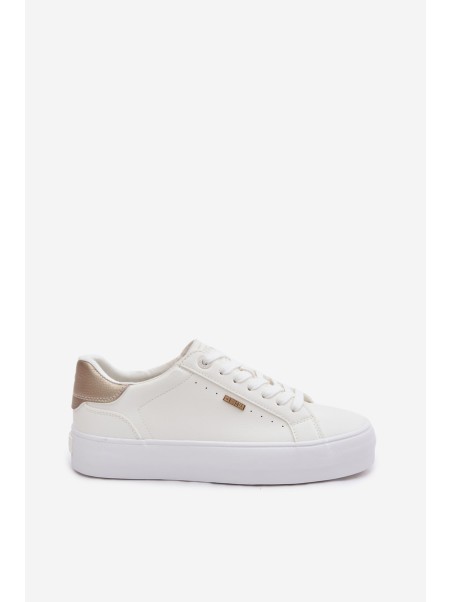 Big Star TT274805 White Platform Sneakers