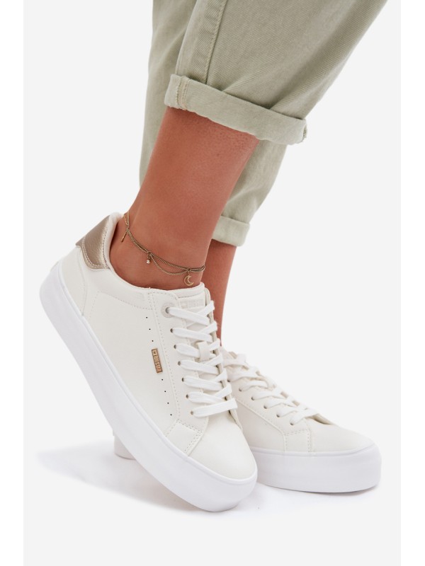 Big Star TT274805 White Platform Sneakers