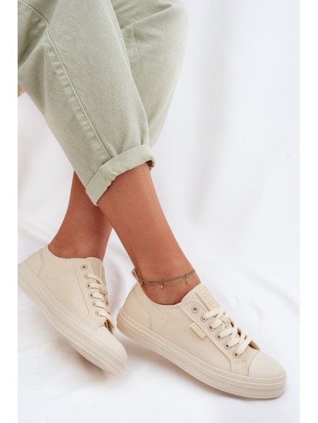 Moteriški sportbačiai Big Star TT274818 smėlio spalvos