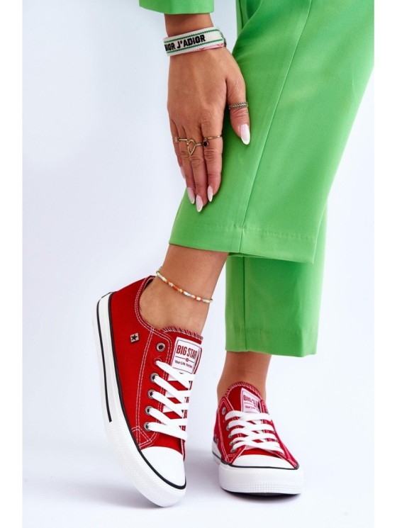 Women's Sneakers Big Star T274020 Red 2