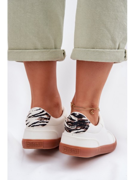 Women's Textile Sneakers Big Star TT274357 White