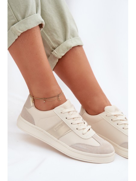 Moteriški sportbačiai Big Star TT274155 smėlio spalvos