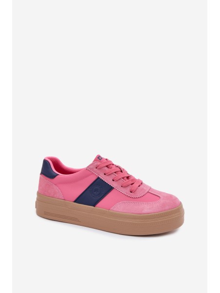 Moteriški zomšiniai sportbačiai Big Star TT274164 Pink