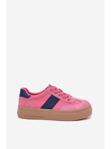Moteriški zomšiniai sportbačiai Big Star TT274164 Pink