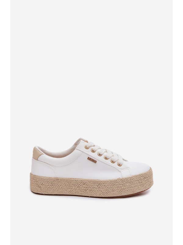 Women's Espadrilles with Platform Big Star TT274349 White