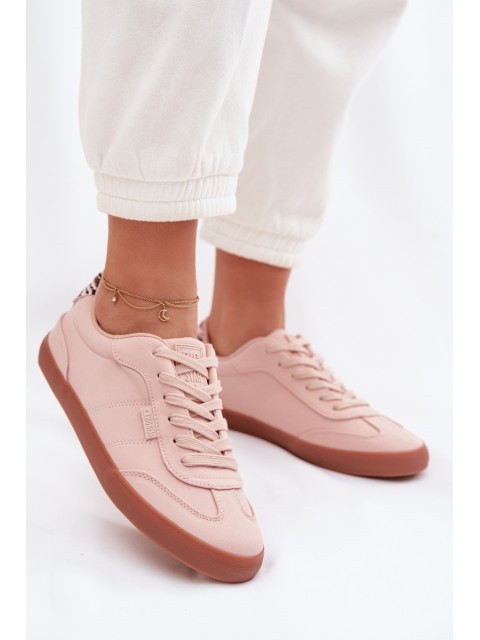 Women's Fabric Sneakers Big Star TT274359 Pink