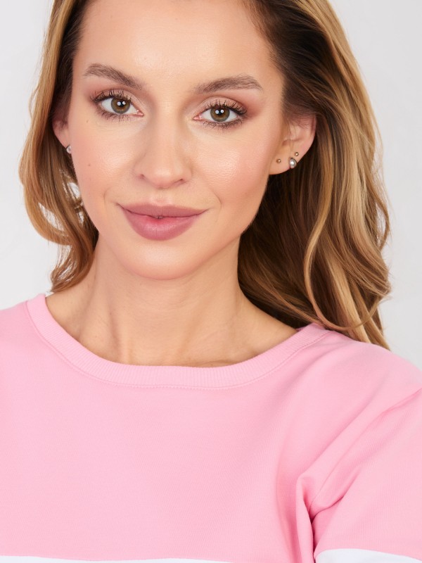 Bluza-RV-BL-5787.15X-szaro-różowy