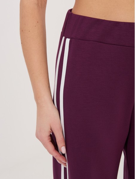 Sportinės kelnės-RV-DR-A1239.98-tamsiai violetinės