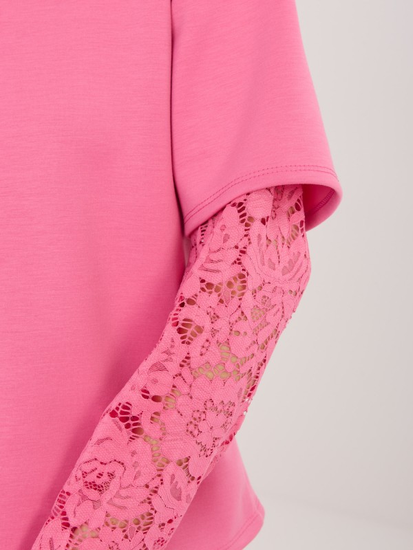 Bluzka-IT-BZ-22128.27-ciemny różowy